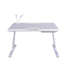 Adjustable Laptop Table Stand Lap Bed Tray for Home Office Use
