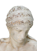Artemis Bust w Distressed Finish 66cm