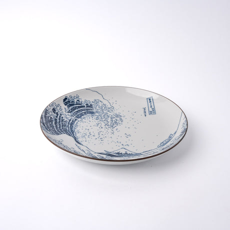 Plate 18cm Hokusai Great Wave Design