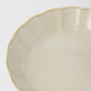 Plate High Rim 21.8cm Ivory Rinka Glaze