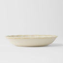 Plate High Rim 21.8cm Ivory Rinka Glaze