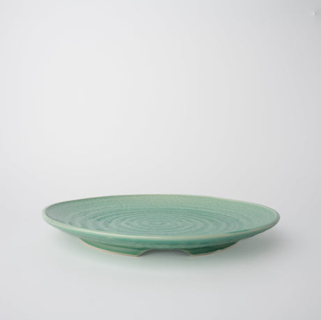 Serving Plate 30.3cm Celadon Glaze