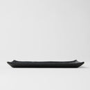 Sushi Plate 24cm Black Contour Glaze