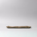Plate Sashimi Organic Shape 13cm Sage Glaze