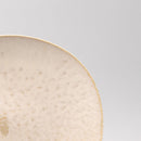Dinner Plate 25cm White Fade Glaze