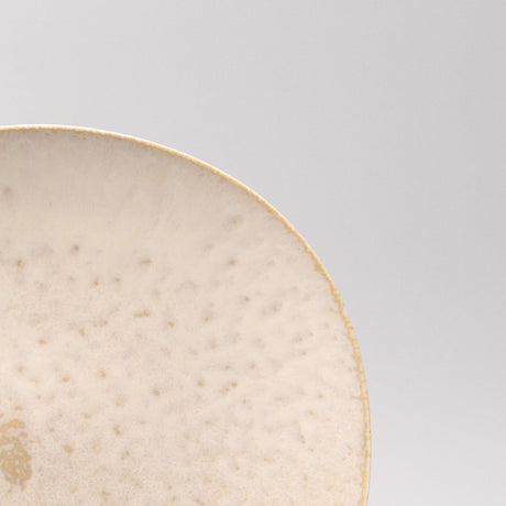 Dinner Plate 25cm White Fade Glaze