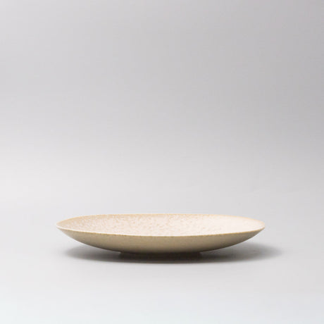 Dinner Plate 25cm White Fade Glaze