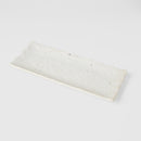 Sashimi Plate 29cm Shell White Glaze