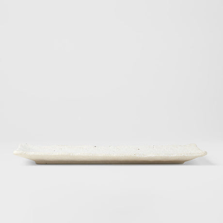 Sashimi Plate 29cm Shell White Glaze