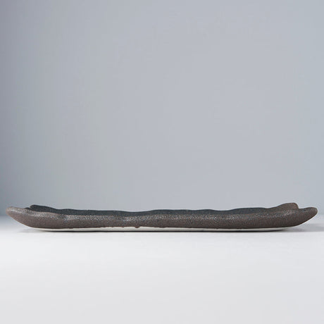 Platter Rectangular 35cm Stone Slab Glaze
