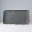 Platter Rectangular 35cm Stone Slab Glaze