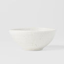Egg Shaped Bowl 13cm Shell White Glaze