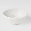 Egg Shaped Bowl 13cm Shell White Glaze