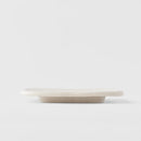Plate Square 19cm Shell White Glaze