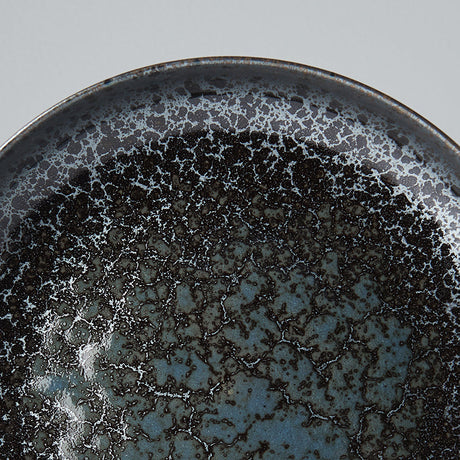 Plate High Rim 22cm Black Pearl Glaze