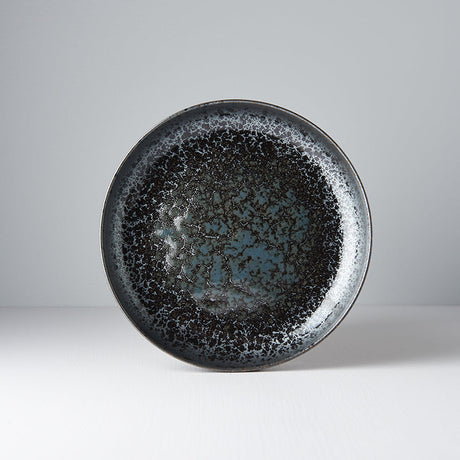 Plate High Rim 22cm Black Pearl Glaze