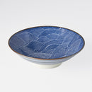 Ramen Bowl 24.5cm Traditional Wave Design
