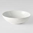 Bowl Oval 16cm Parchment White Glaze
