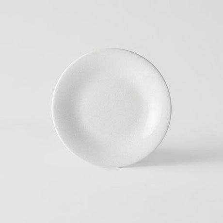 Tapas Plate 17cm Parchment White Glaze