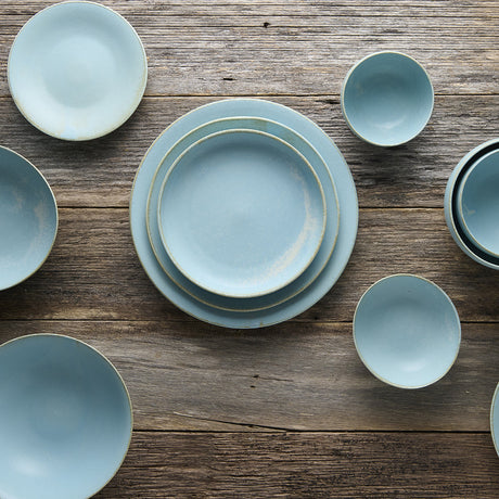 Ramen Bowl 24.5cm Soda Blue Glaze