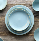 Side Plate 21cm Soda Blue Glaze
