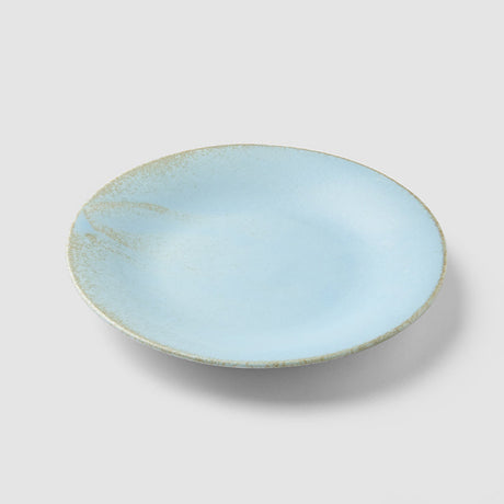 Tapas Plate 17cm Soda Blue Glaze