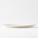 Plate Organic Flat 25.5cm Piro Piro Glaze