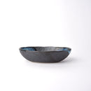 Organic Bowl Oval 16cm Storm Glaze