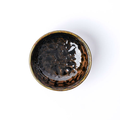 Bowl 11cm Moss Swirl Glaze