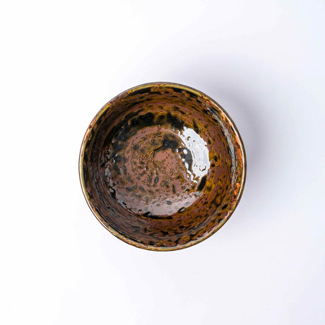 Bowl 17cm Moss Swirl Glaze