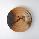 Serving Bowl Flat Base 29cm Wabi Sabi Glaze