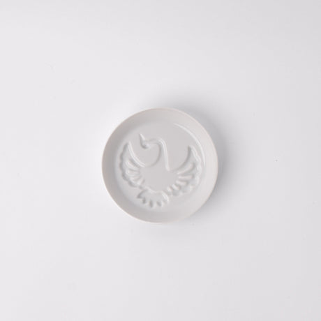 Sauce Dish Silhouette Crane