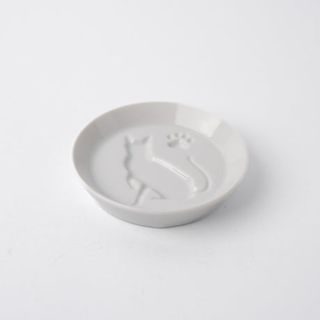 Sauce Dish Silhouette Cat
