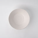 Bowl 21cm Shinogi White Wash Glaze