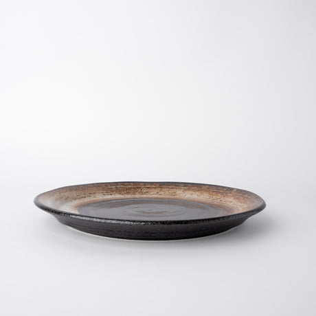Plate 24cm Brushstroke Black