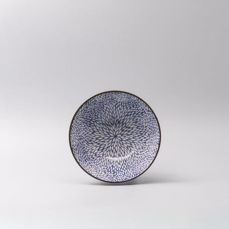Udon Bowl 17.5cm Chrysanthemum Design