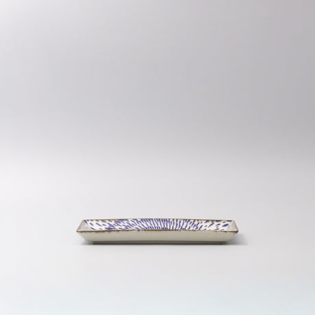 Sushi Plate 25cm Speckled Swirl Design
