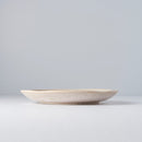 Dinner Plate 24cm White Fade Glaze