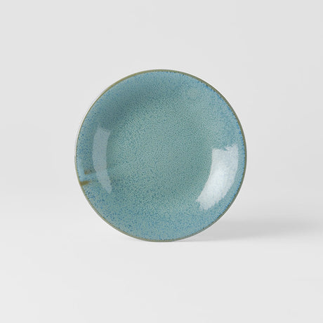 Tapas Plate 17cm Peacock Glaze