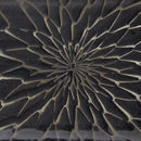 Sushi Plate 22cm Charcoal Net Design