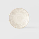 Sauce Dish Large 12cm Ridged Alabaster Glaze