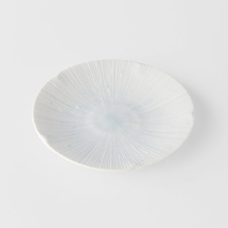Tapas Plate 13cm Ice White Glaze