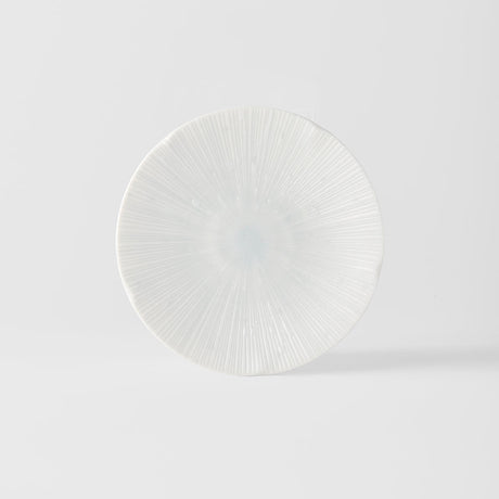Tapas Plate 13cm Ice White Glaze