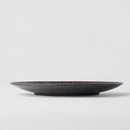 Plate 28cm Bronze Converging Line Glaze