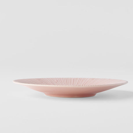 Tapas Plate 16.5 Ice Pink Glaze
