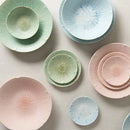 Tapas Plate 16.5 Ice Pink Glaze