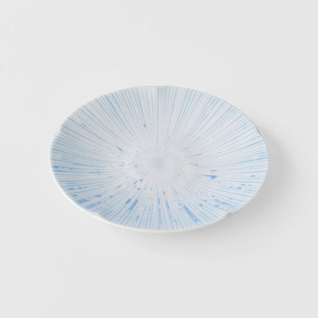 Tapas Plate 13cm Ice Blue Glaze