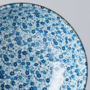 Ramen Bowl 21.5cm Blue Daisy Glaze
