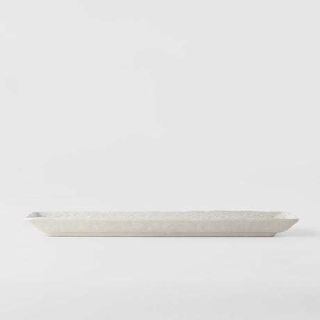 Dumpling Plate 33cm Green Brushstroke