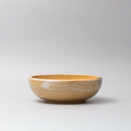 Bowl 24cm Burnt Orange Glaze
